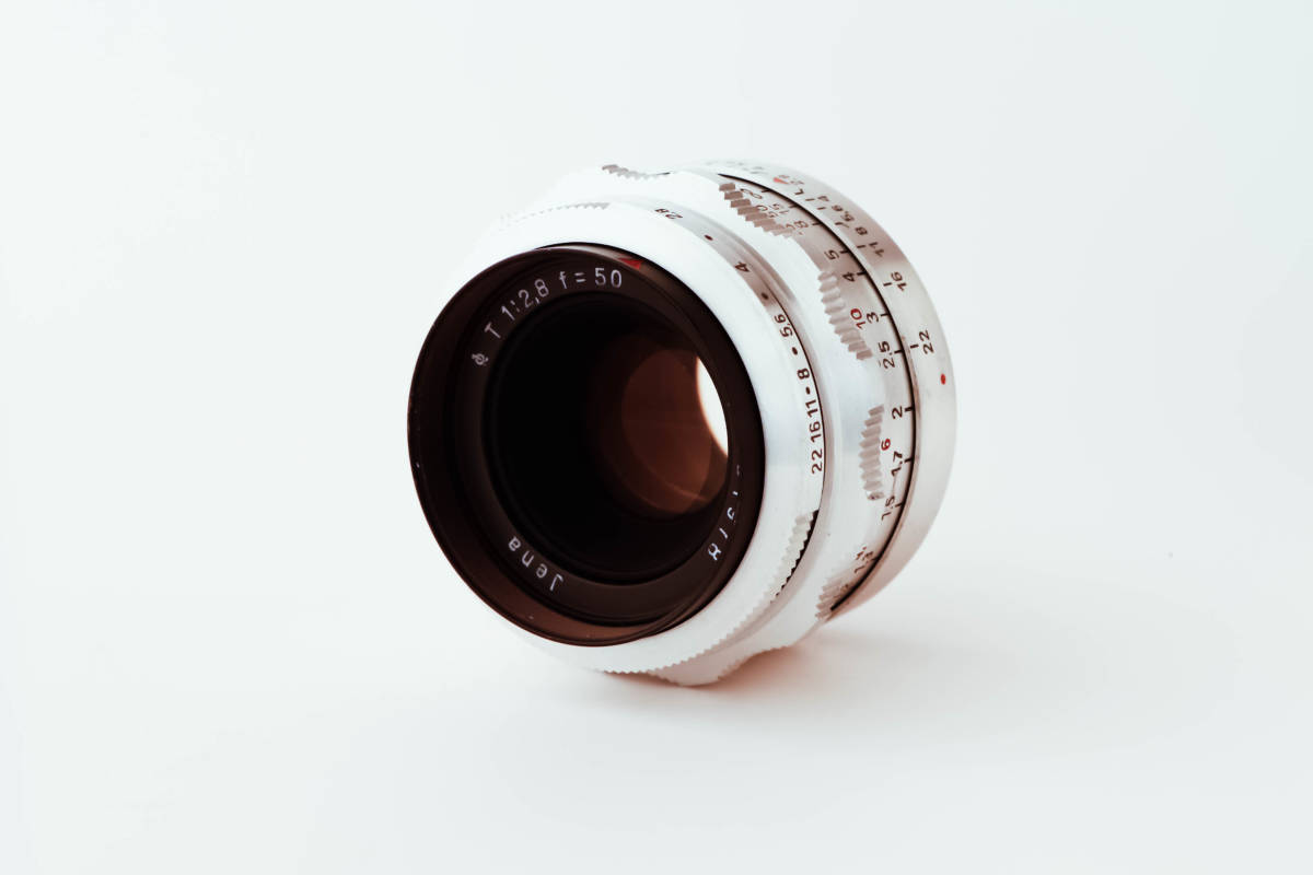 CARL ZEISS JENA TESSAR 50mm f2.8 / Exaktaマウント レンズ ドイツ製