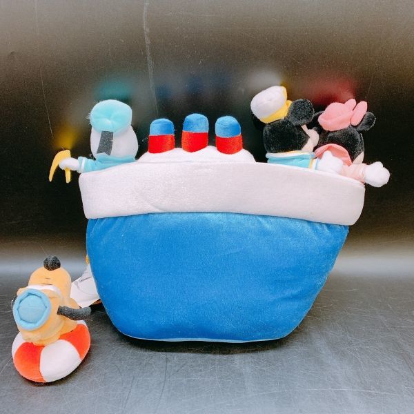 X2-014-80 ディズニーシー DisneySea Disney Baby ぬいぐるみ 船