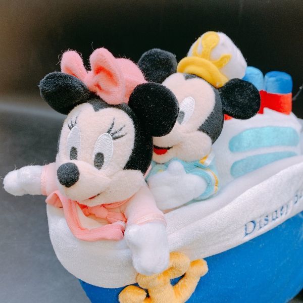 X2-014-80 ディズニーシー DisneySea Disney Baby ぬいぐるみ 船