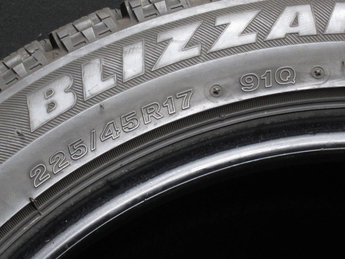 ★☆ ブリヂストン VRX 225/45R17 1本のみ #20978 ☆★ blizzak BLIZZAK 225&frasl;45R17 XL オートウェイ WZ-1