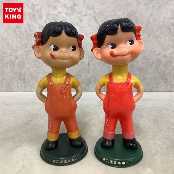  1円〜 ジャンク 箱無 不二家 首振り ペコちゃん人形 2体(その他)｜売買されたオークション情報、yahooの商品情報をアーカイブ公開 - オークファン その他