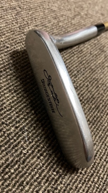 ブリジストンジャンボ尾崎、L字パター美品、グリップ交換済み貴重
