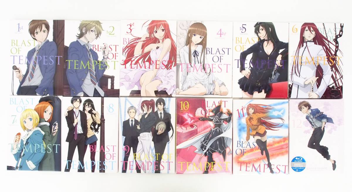ET188/絶園のテンペスト 完全生産限定版 DVD 全12巻