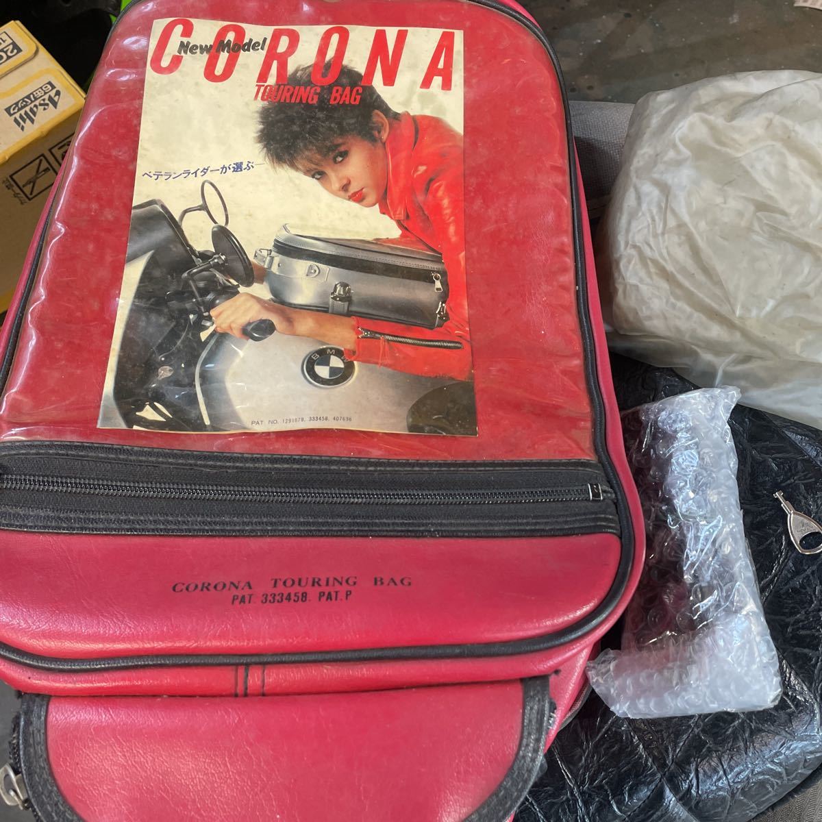 CORONA TOURING BAG コロナ ツーリングバッグ 当時物 タンクバッグ 