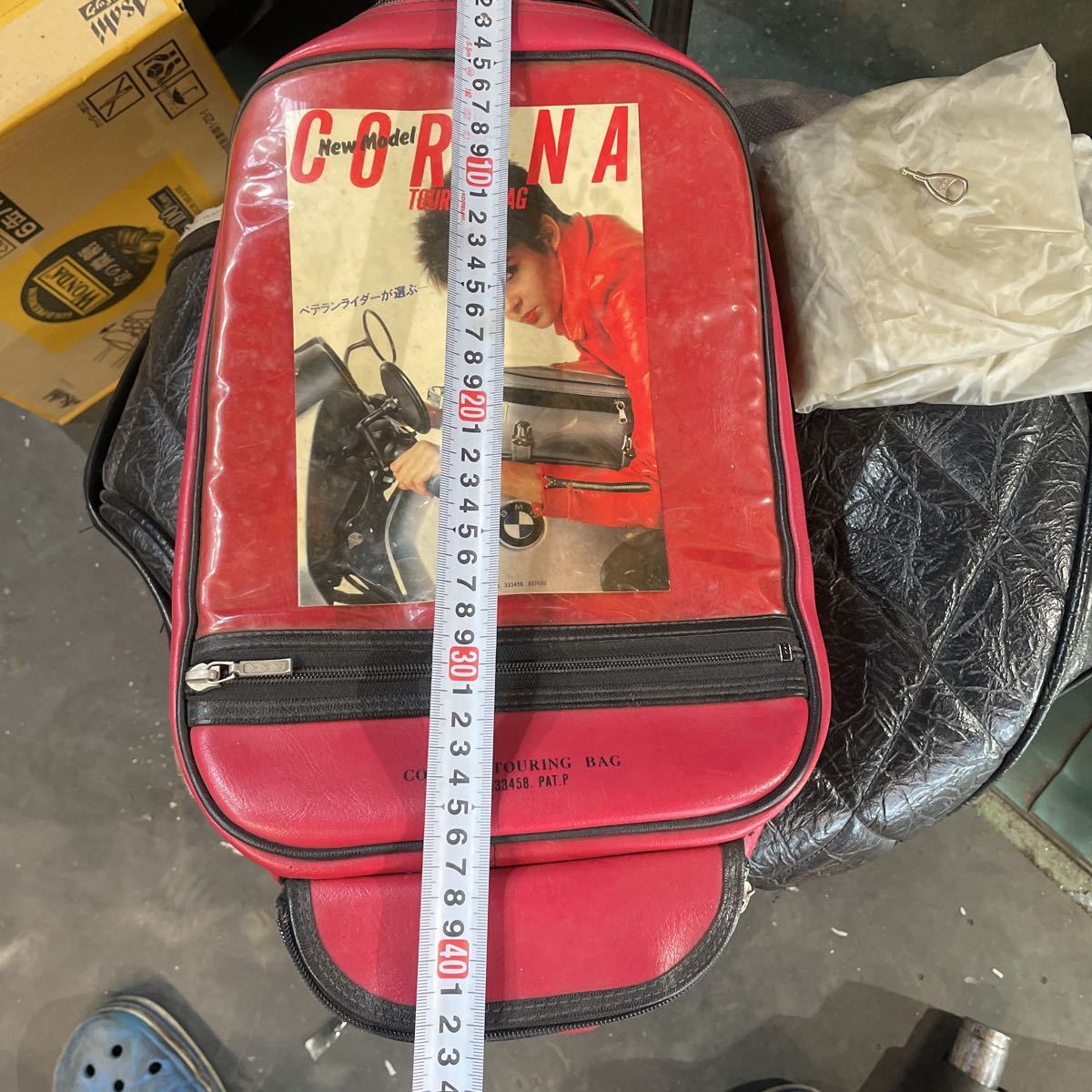 CORONA TOURING BAG コロナ ツーリングバッグ 当時物 タンクバッグ 