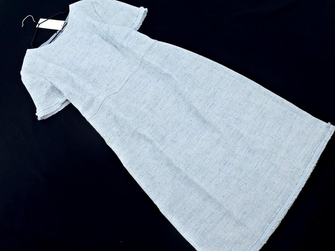 新品 23区 APPLAUDIR アプローディール 結婚式二次会 ドレス ワンピース size38/水色 ■■ ☆ clc8 レディース