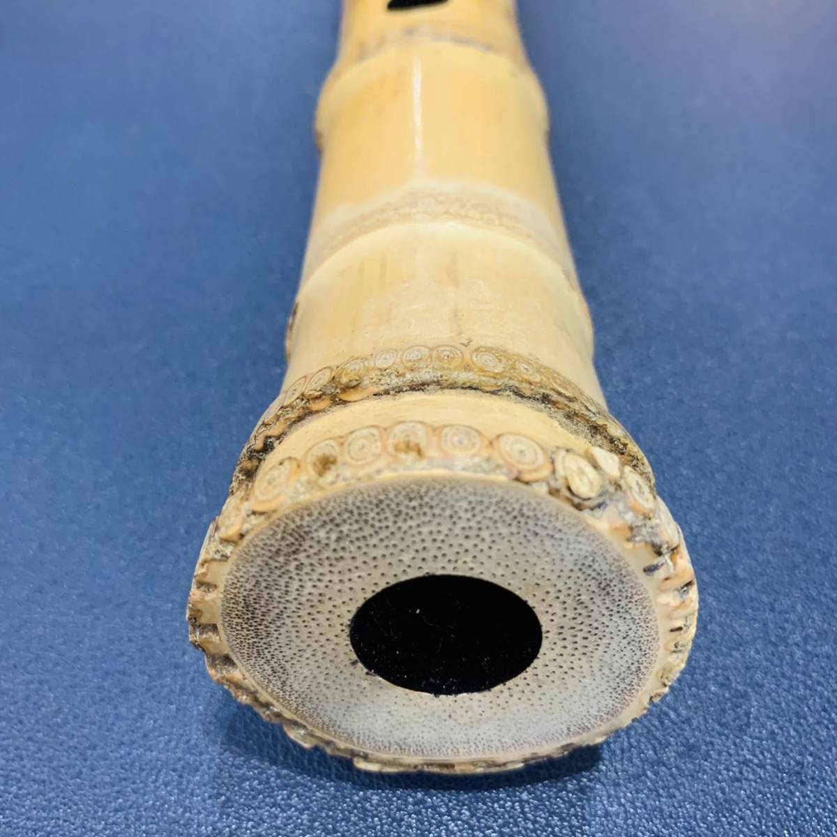 尺八 琴古流 竹治 竹治 尺八 6本セット ケース付き 七孔 一