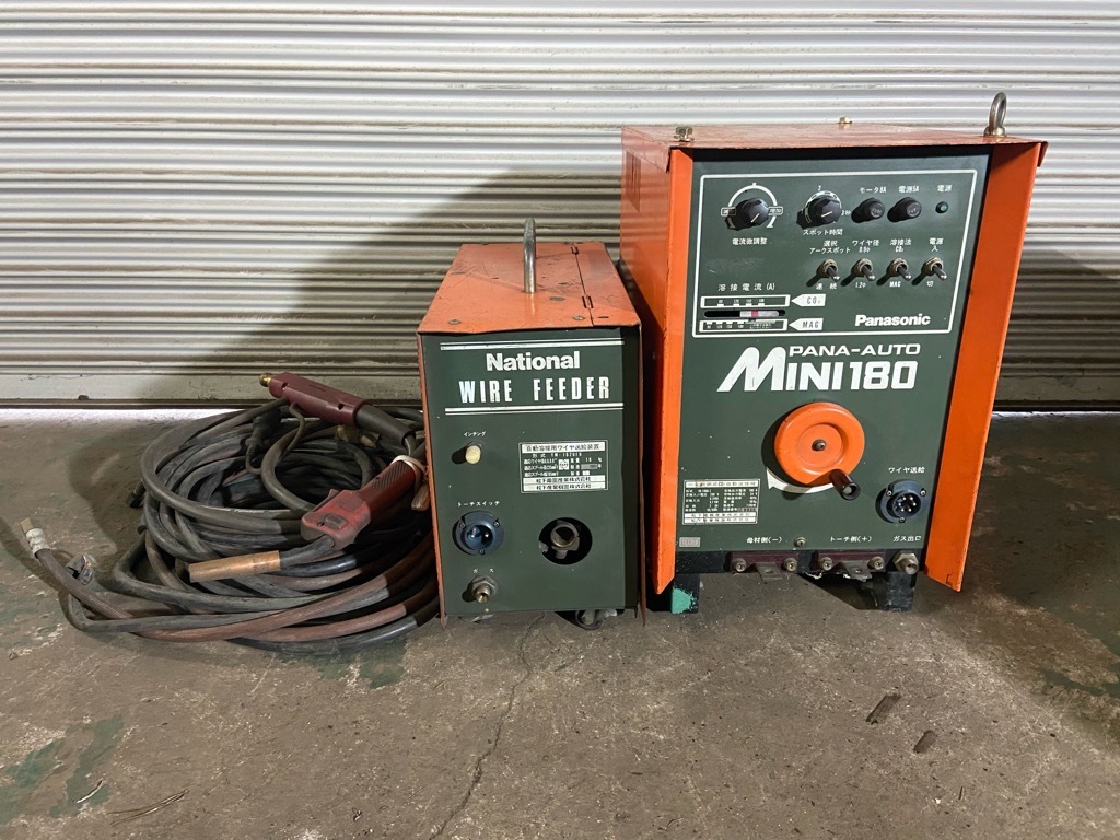 パナソニック☆松下☆CO2/MAG半自動溶接機☆パナオートミニ180