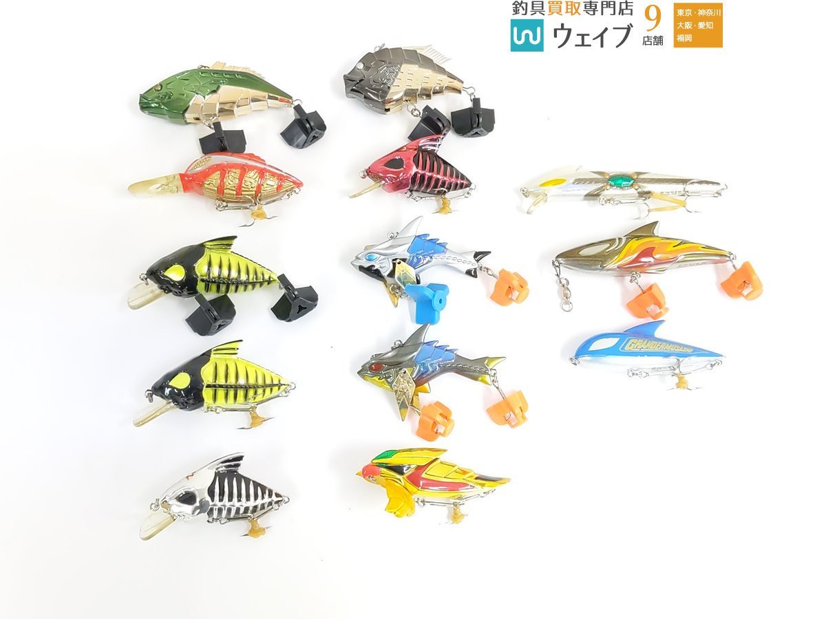 グランダー武蔵 スケルトンナイン・ゴッドレジェンド・ギガバスクランク・バスターボーグ・キングオルカイザー など 計13個