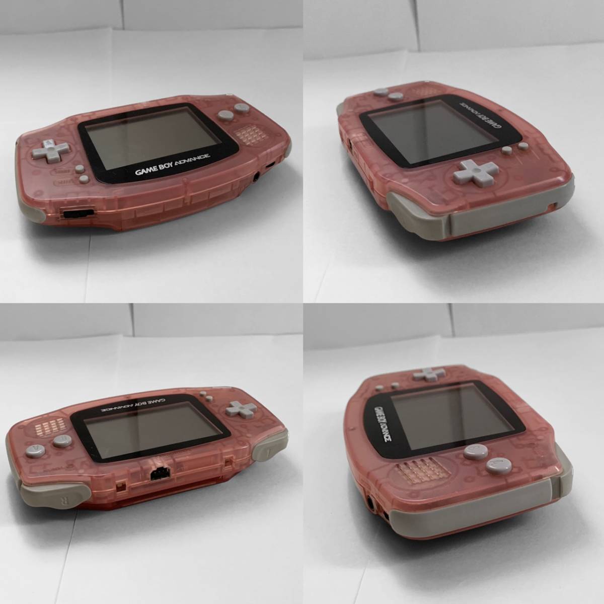送料無料】ジャンク品 GBA Nintendo ゲームボーイアドバンス ミルキーピンク ソフト4本付き ニンテンドー Nintendo 【ジャンク品】ゲームボーイアドバンス