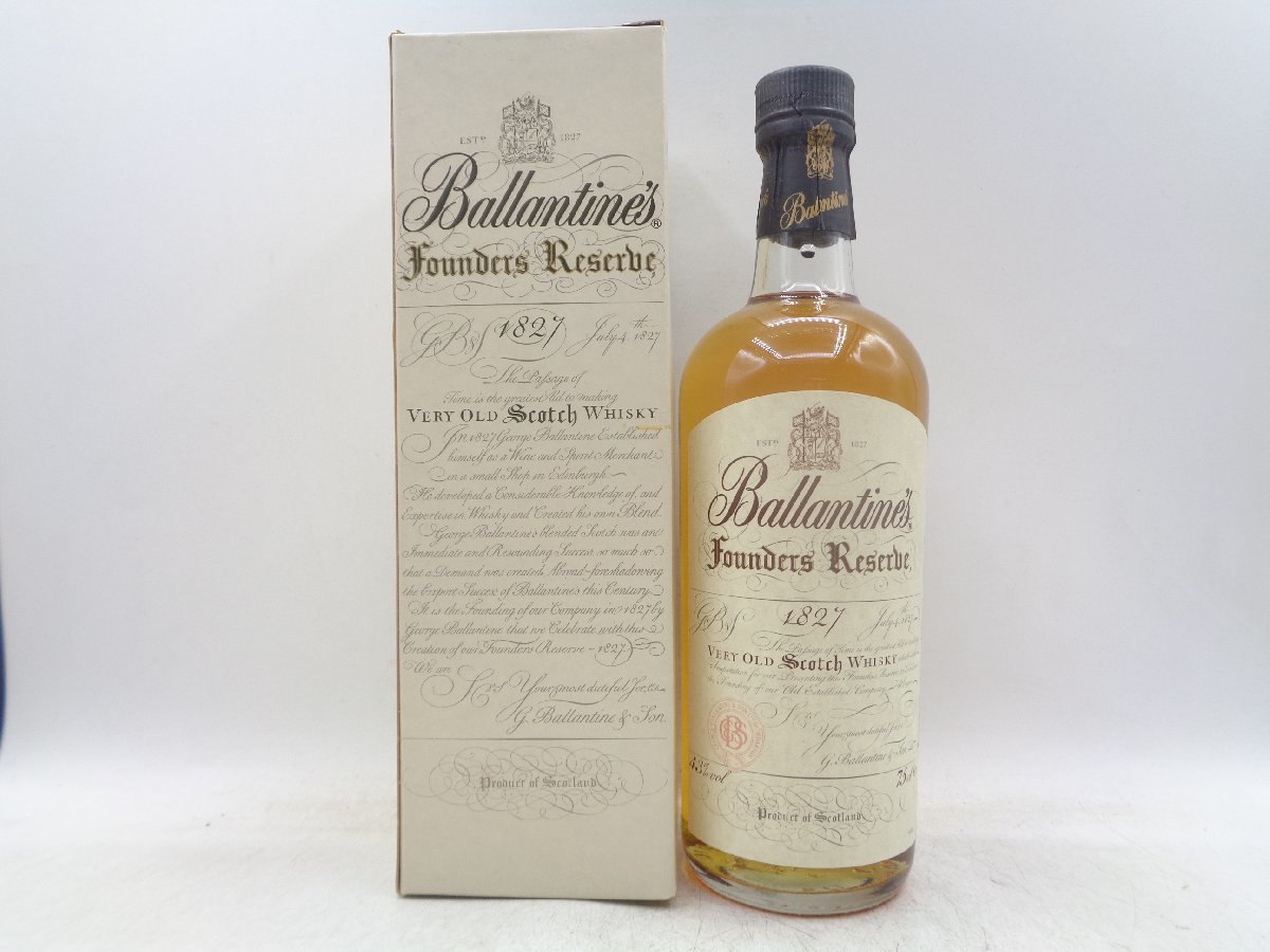 Founders Reserve Ballantine's Whisky - 0 Reserve⁄バランタイン
