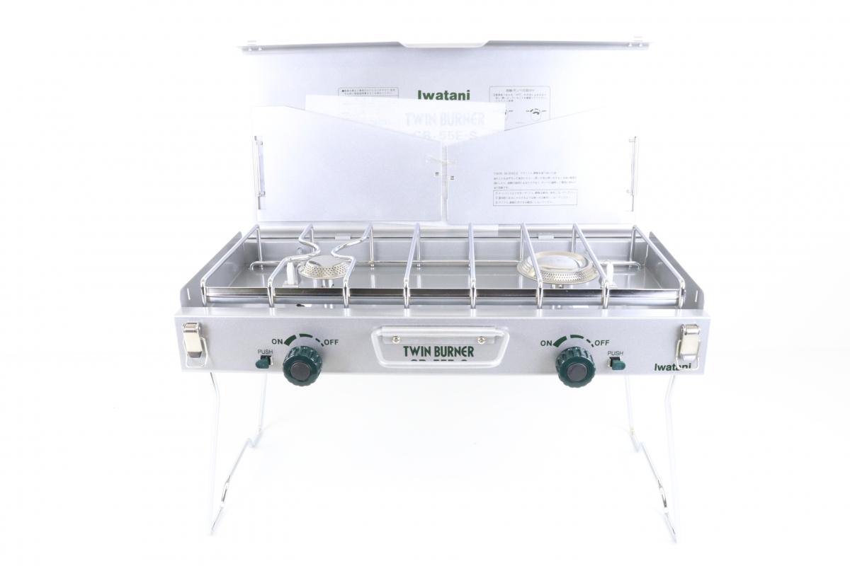 iwatani TWIN BURNER CB-55E-S イワタニ カセットフー ツインバーナー