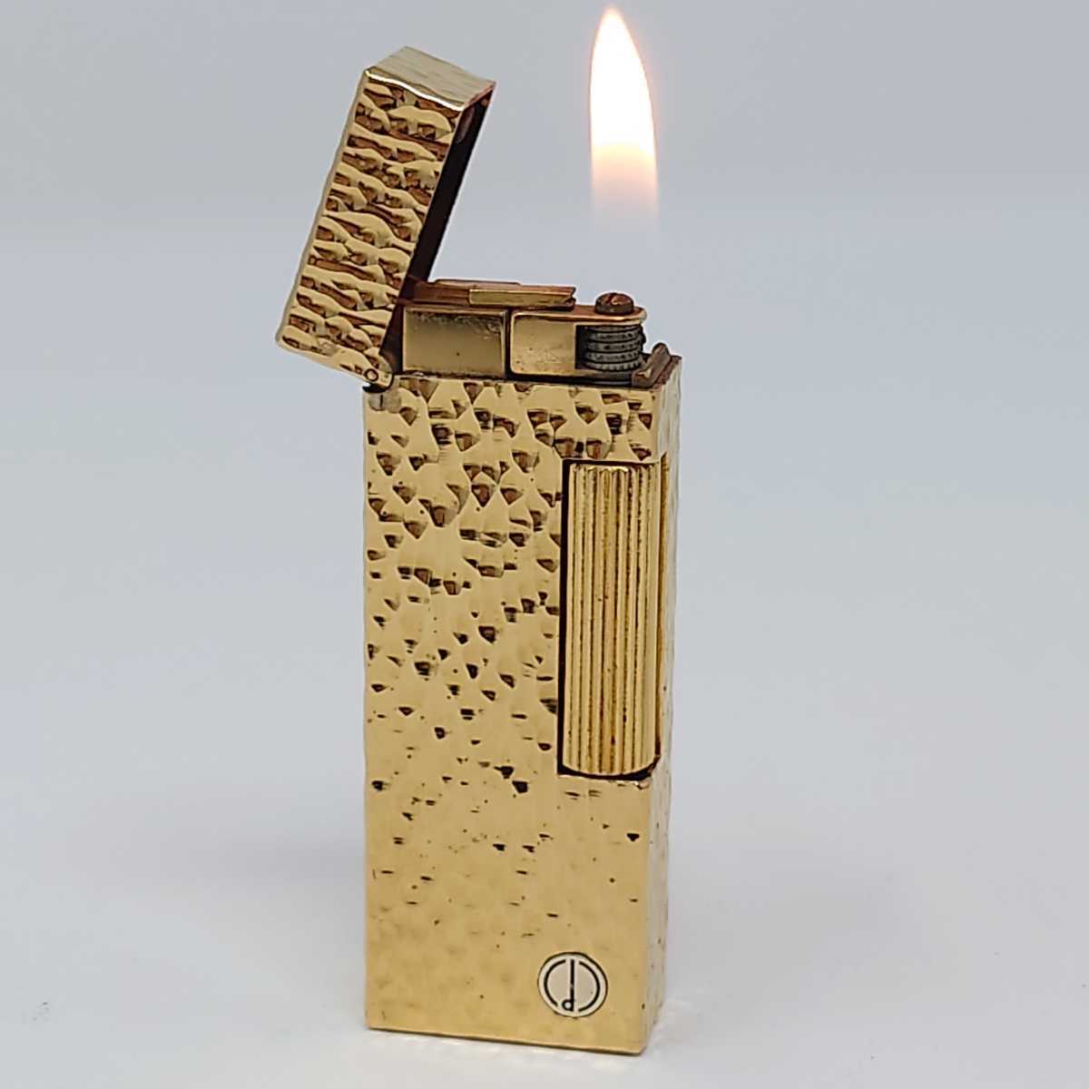 ★送料無料 着火確認済 dunhill ダンヒル ゴールド 現状