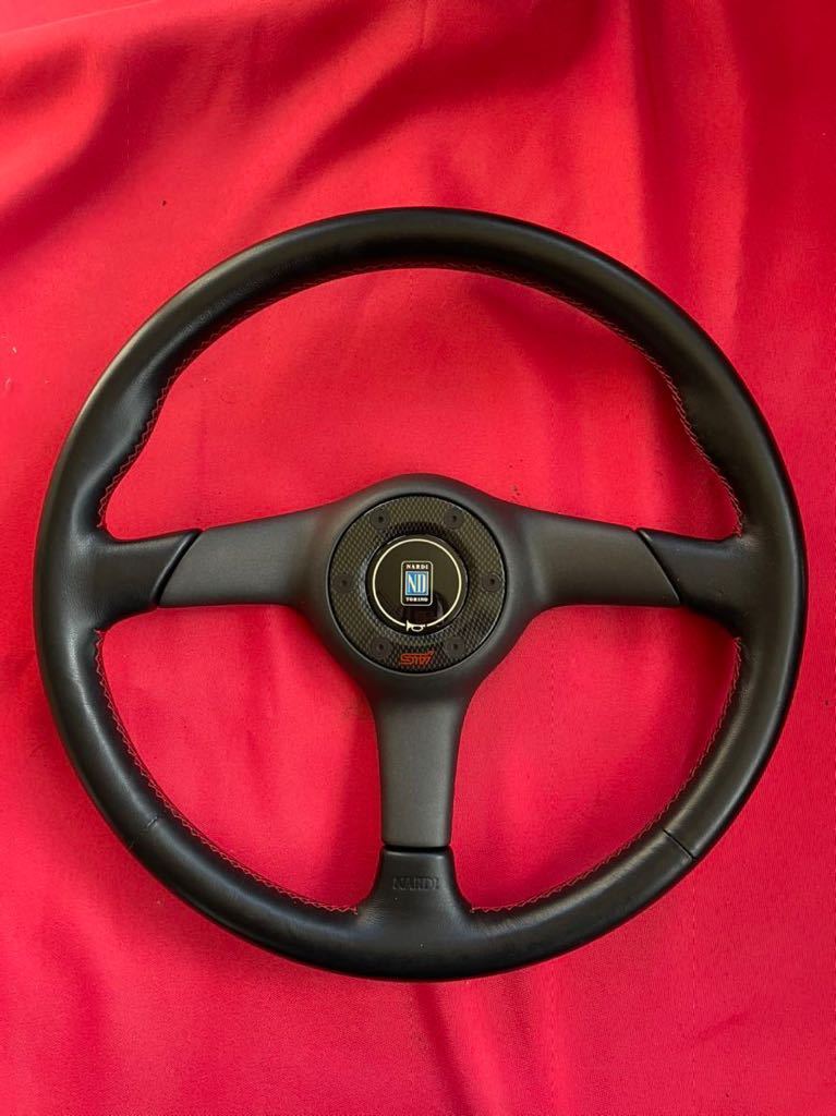 GC8 純正 ナルディ カーボンリング WRX STI 超美品 ほぼ傷、使用感無し