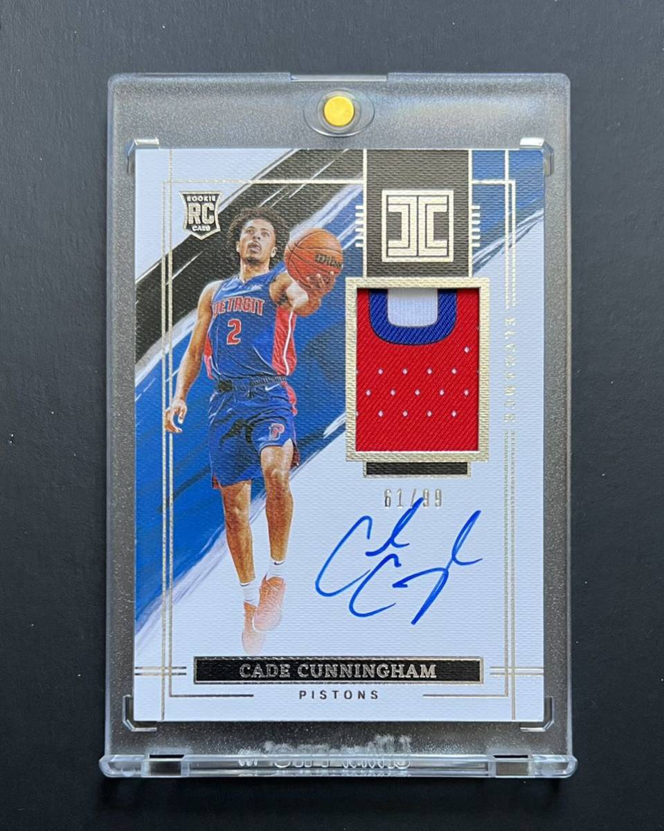 限定99枚 RPA Cade Cunningham 2021 Panini Impeccable Elegance Jersey #101 ...