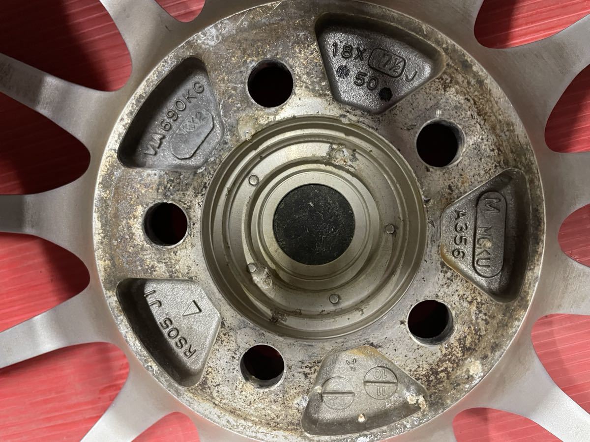 ENKEI RS05 WHEELS エンケイ RS05RR｜製品｜ENKEI 18x7.5J +50 5H