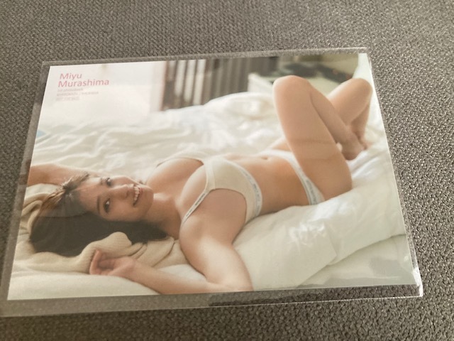 写真集＋週刊プレイボーイNo.45セット / 直筆サイン入り 生写真付き 村島未悠 むらみゆ 初版 帯付き / 86cm Fカップ 巨乳 MIYU