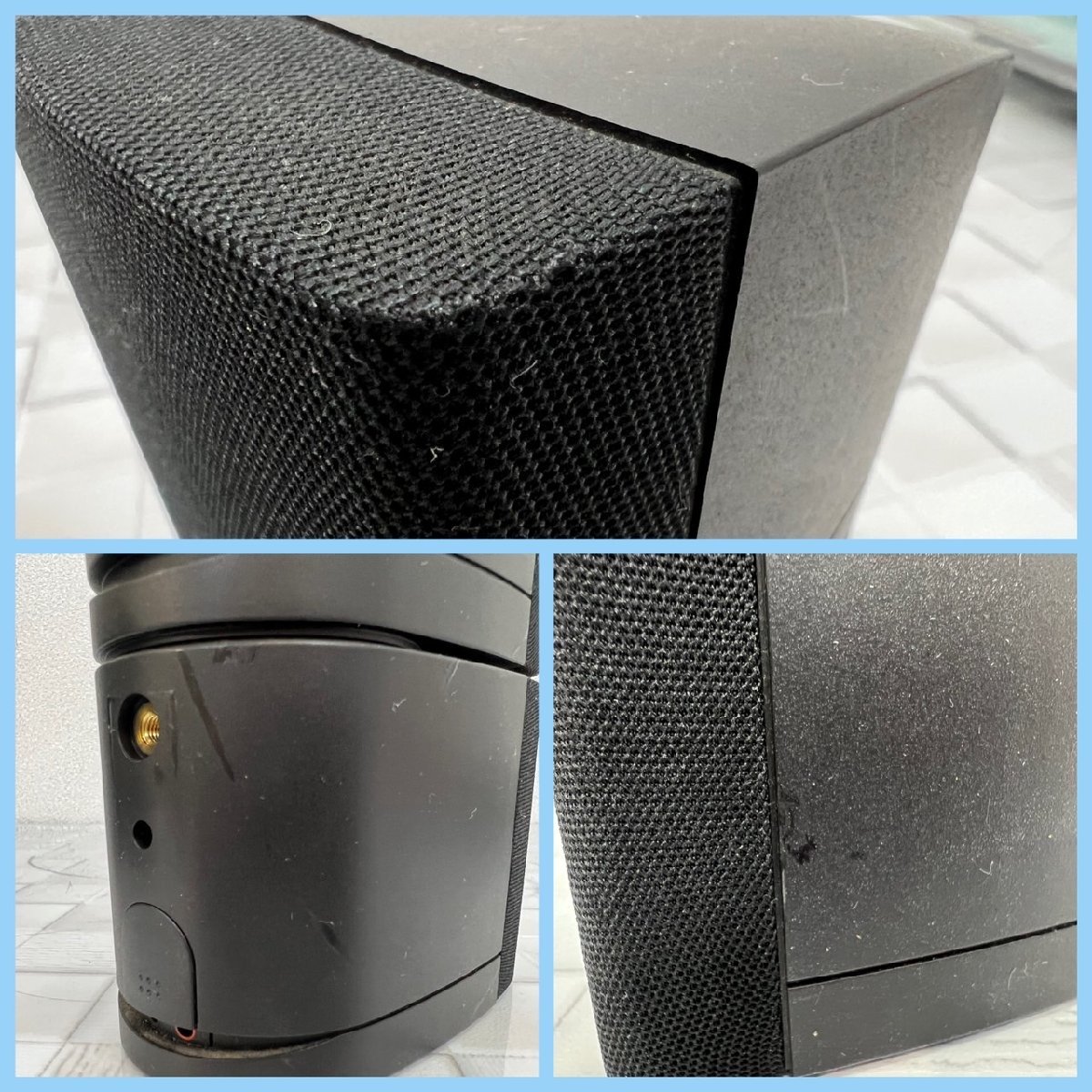 △3967 中古品 オーディオ機器 サテライトキューブスピーカー BOSE 4個
