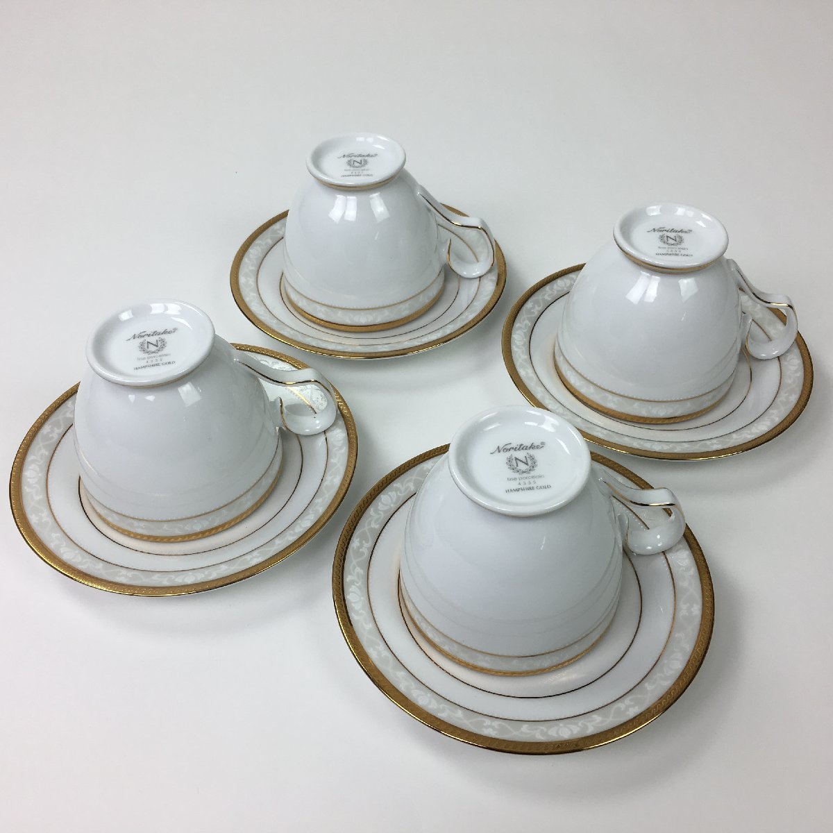 Noritake ノリタケ ハンプシャーゴールド カップ＆ソーサー 大皿 中皿 