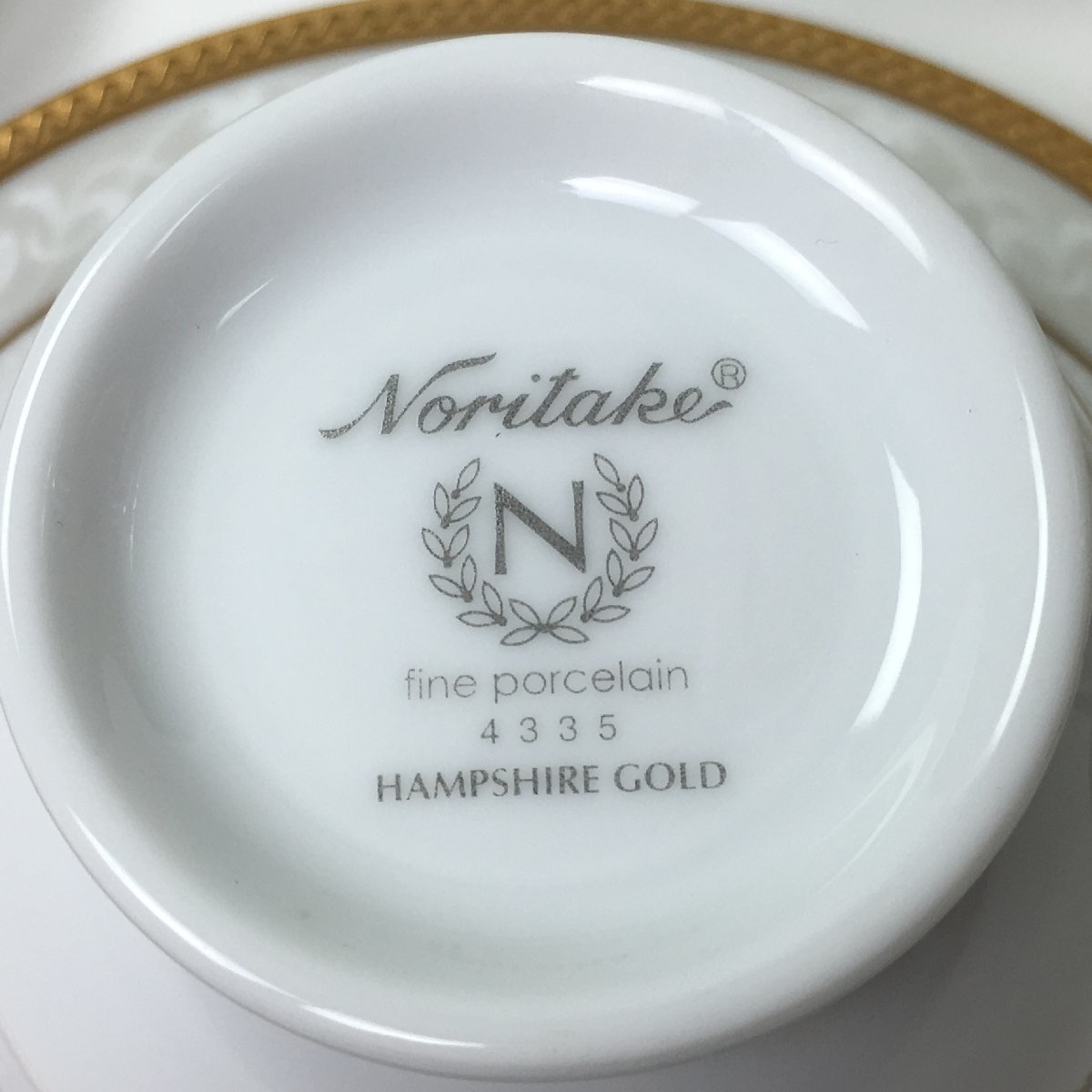 Noritake ノリタケ ハンプシャーゴールド カップ＆ソーサー 大皿 中皿 