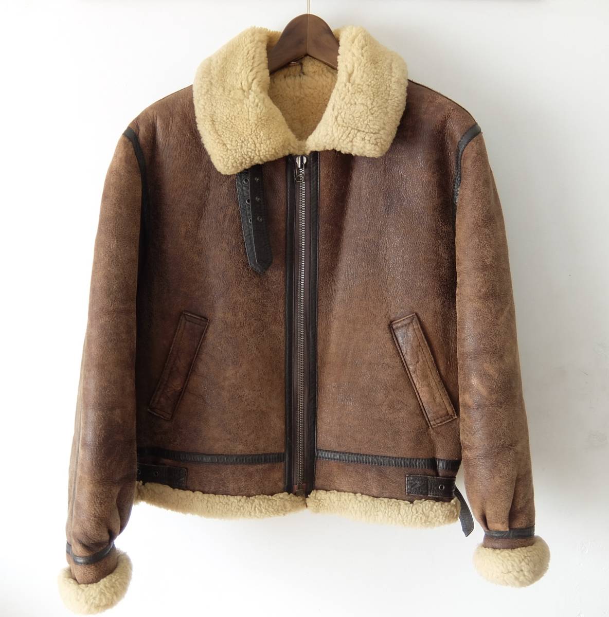FEDELESS MILITARY INC B-3 ムートン フライトジャケット 即決あり！