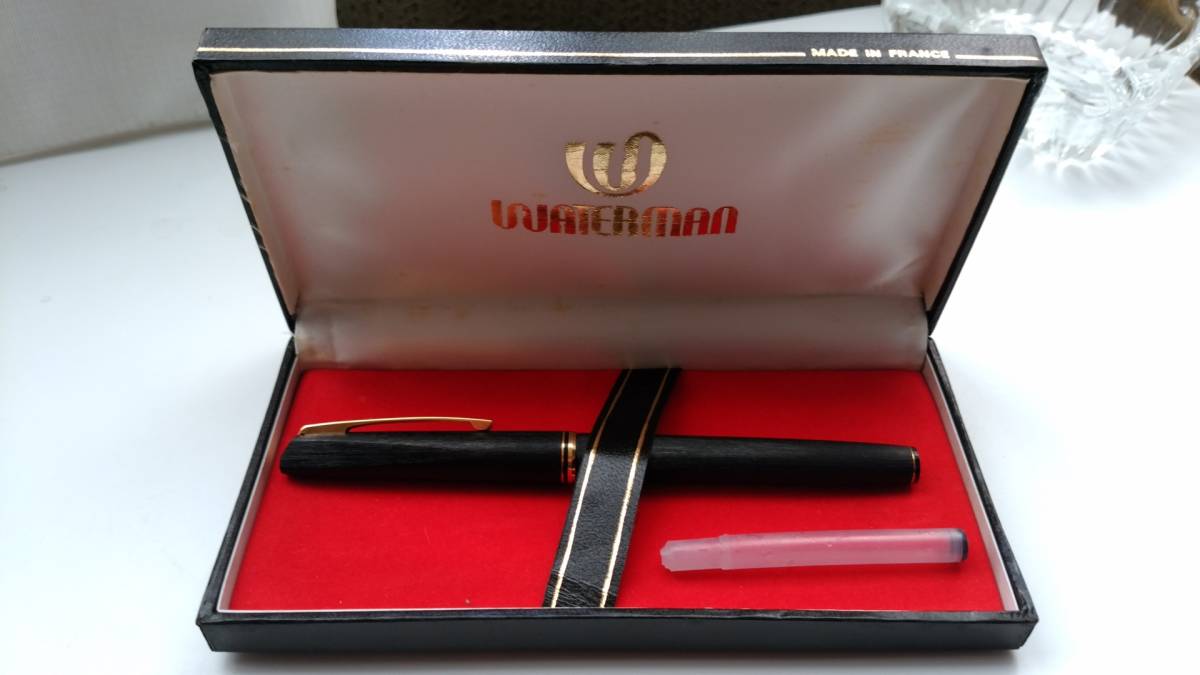 Waterman Concorde ウォーターマンコンコルド万年筆、ペン先18金750 