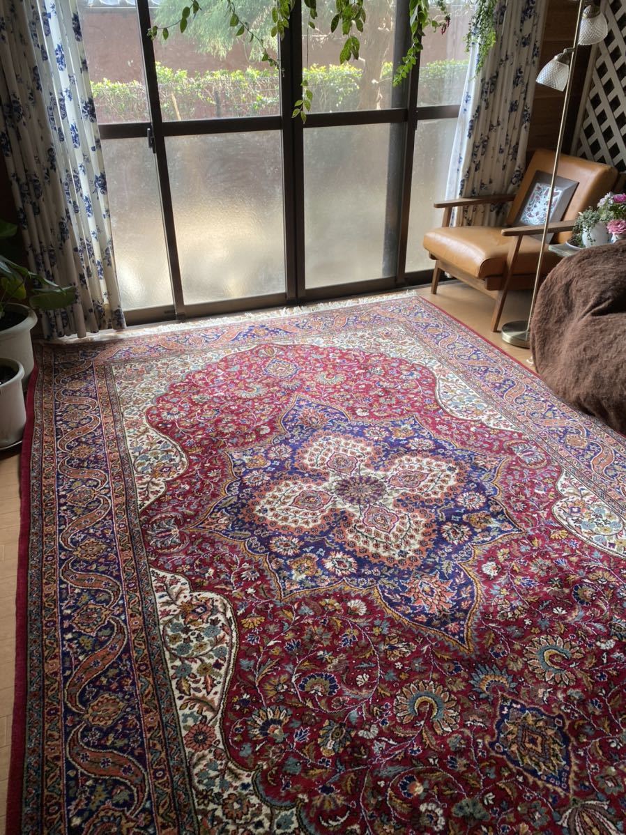 トルコを応援！厳選のトルコ絨毯をご紹介！ヘレケのお手本コンヤのラディック絨毯！マルコポーロも絶賛700年の歴史あと2日のみ破格より開始