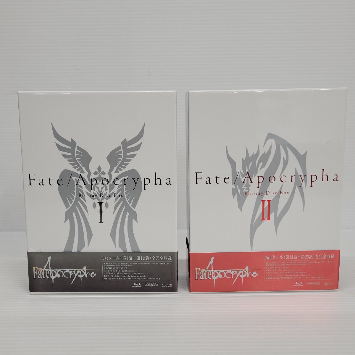 IZU 品 Fate／Apocrypha Blu-ray Disc Box 完全生産限定版 I＆II セット Blu-ray 009 ...