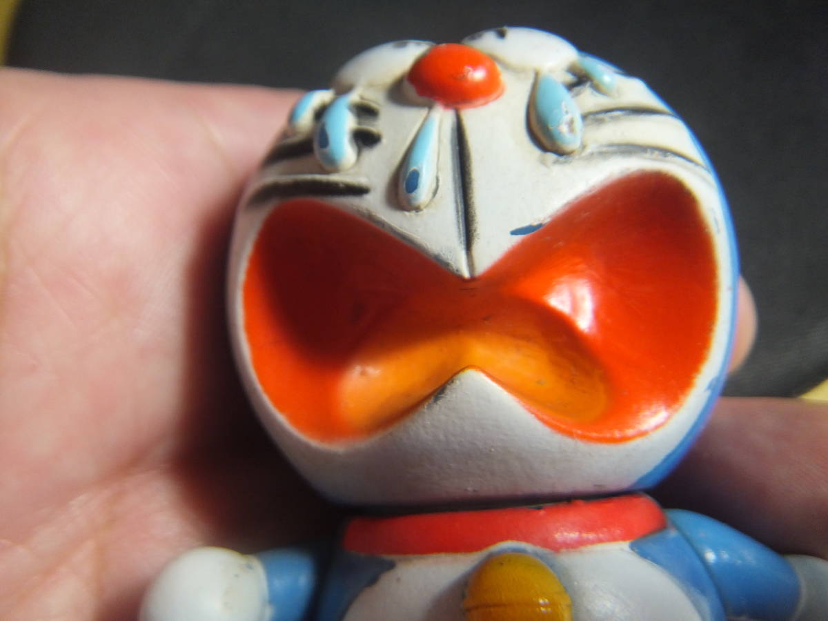 1979年製 キャラクター人形 日本製 ポピー ドラえもん 泣き顔 ソフビ 1979年 日本製 (ソフビ)｜売買された