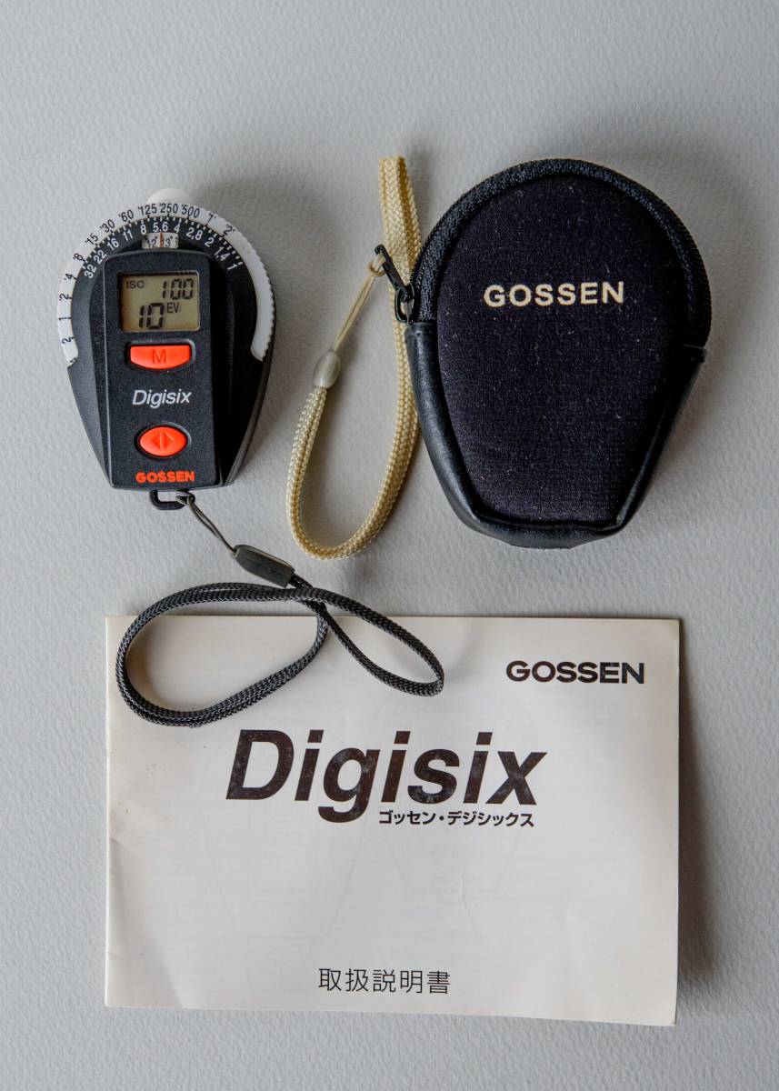 ゴッセン デジシックス GOSSEN Digisix 露出計 中古品 中古 【公式通販】