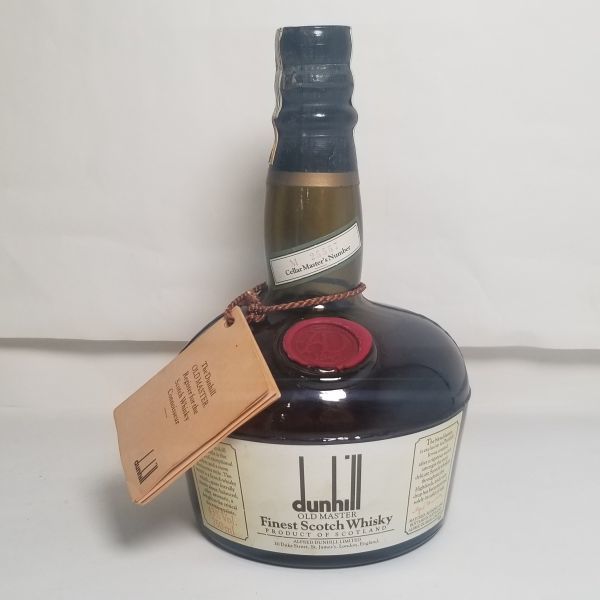 【未開栓】dunhill OLD MASTER Finest Scotch Whisky ダンヒル スコッチウイスキー 750ml 43%