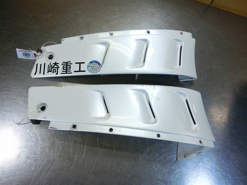 ZZ-R1100 社外FRPサイドカウル左右セット、ハーフカウル☆ZZR1100-D型 