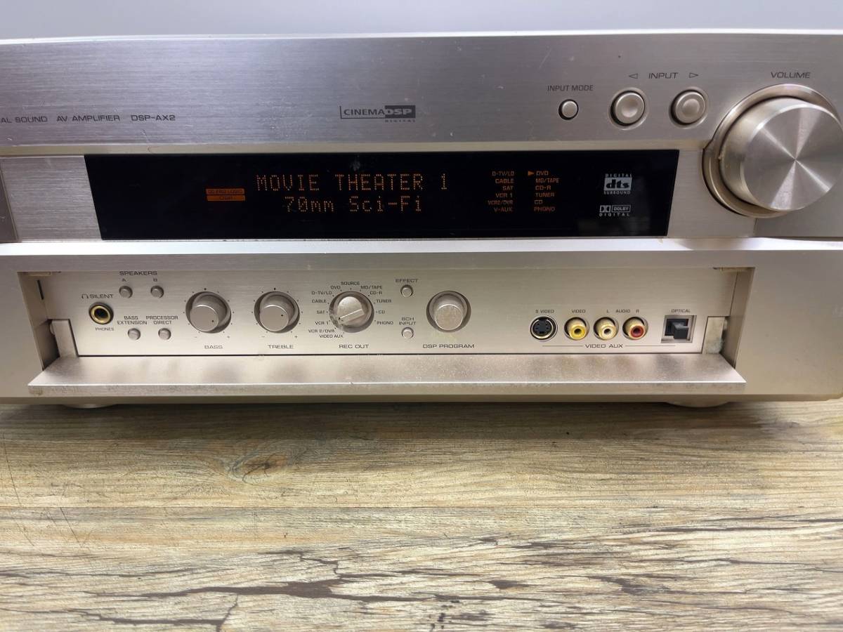 AVアンプ DSP-AX2 ヤマハ - YAMAHA | Yahoo!オークション 動作品YAMAHA