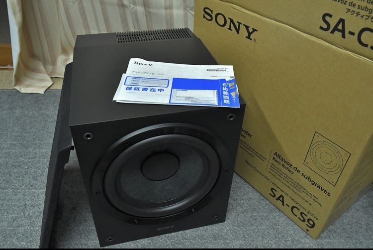 SONY SA-CS9 ほぼ新品 美品 サブウーファー SA-CS9 SONY SONYSA-CS9