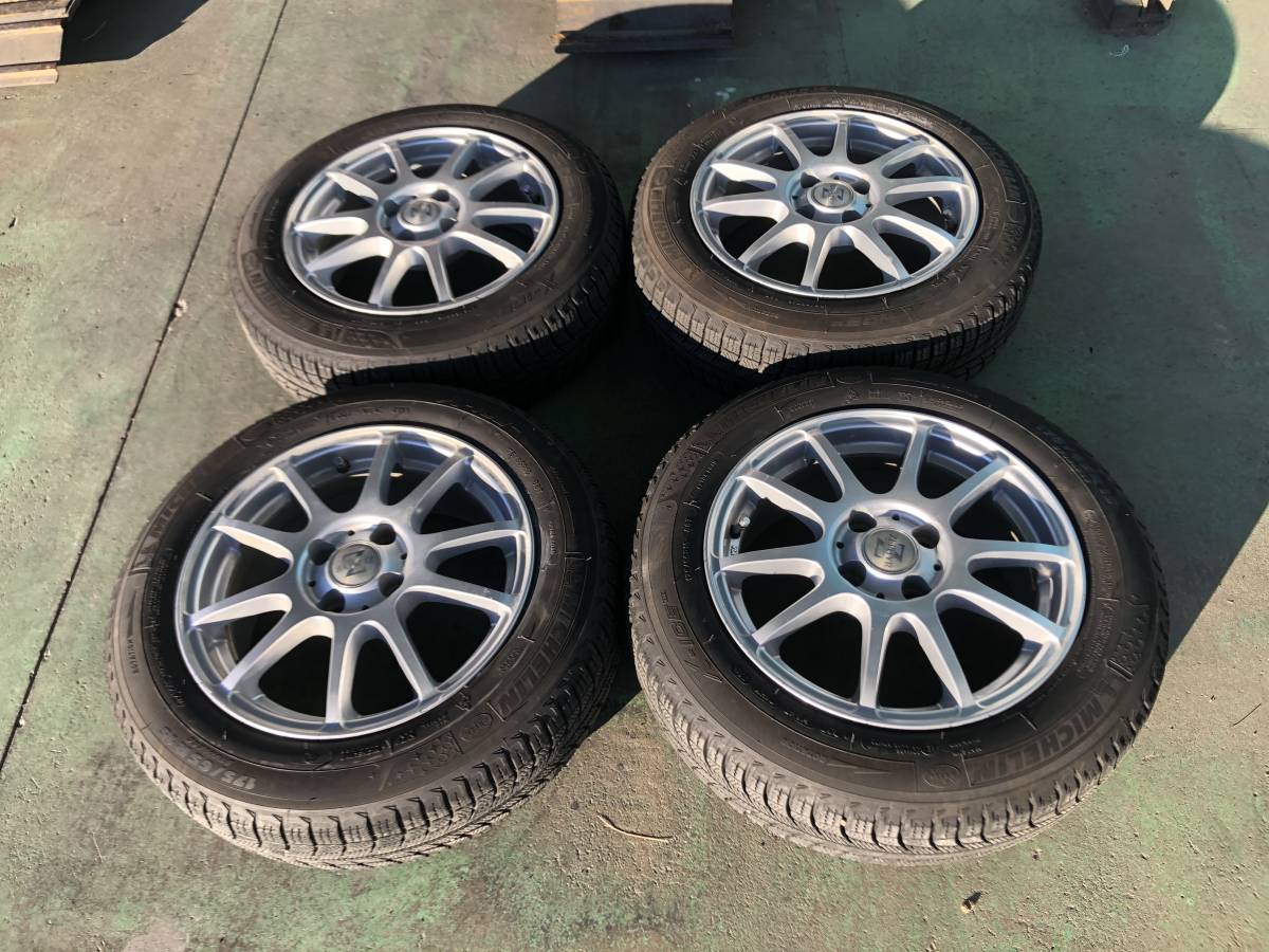 アクア他 ZEPHYR 15インチアルミホイール 15 6.0J 中古4本セット