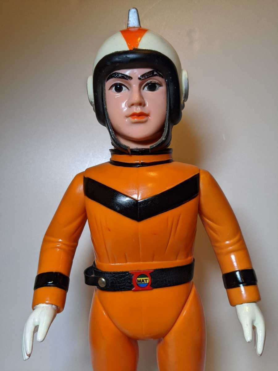 当時物 ブルマァク マット隊員 ジャイアントサイズ 約37.5cm マルサン