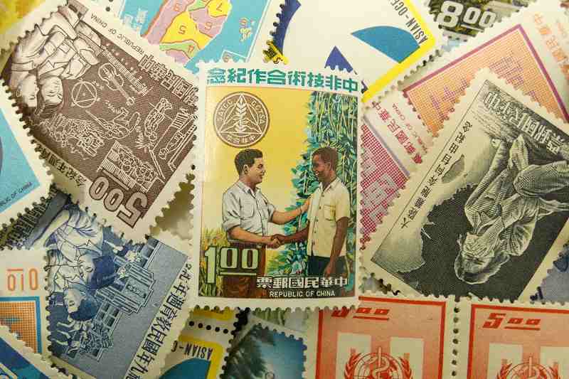 中国切手中華民国切手1955（専 4A）小型シート1枚未使用