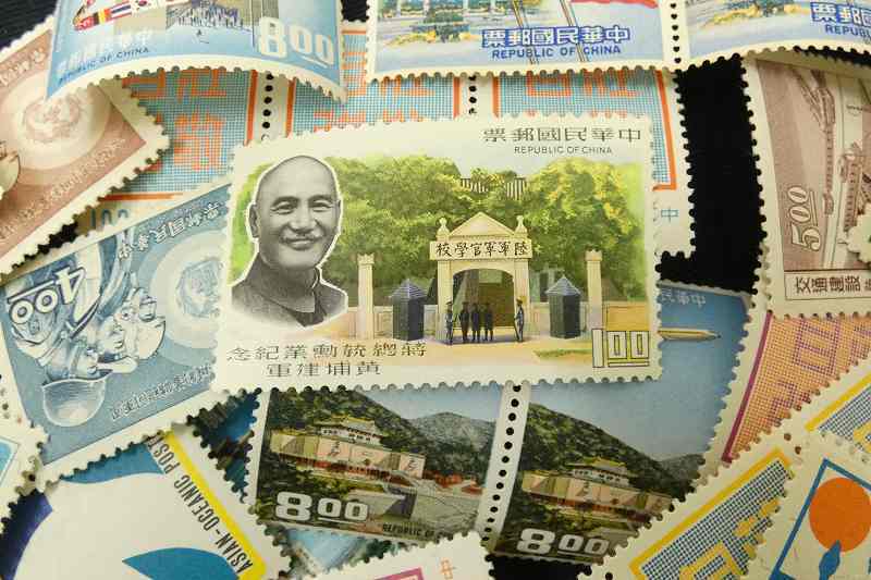 中国切手中華民国切手1955（専 4A）小型シート1枚未使用