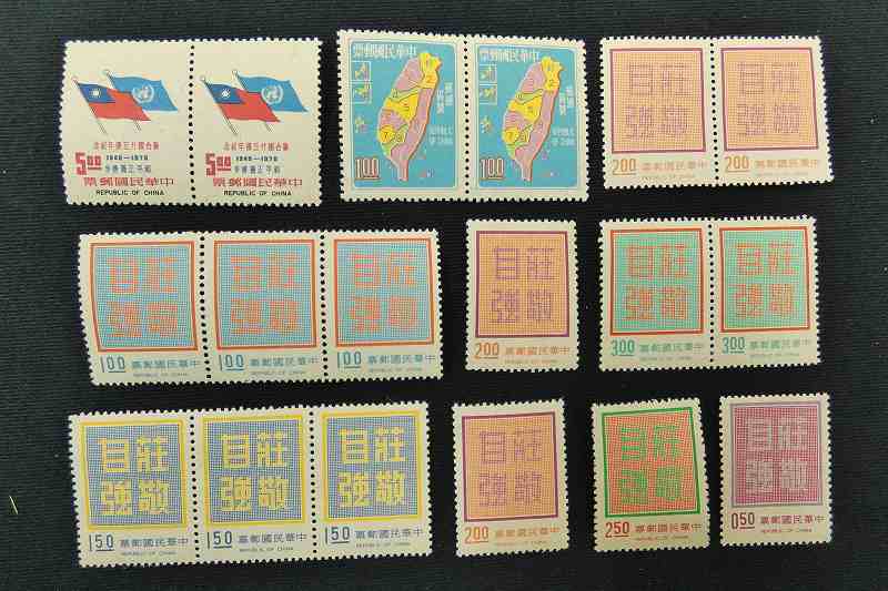 中国切手中華民国切手1955（専 4A）小型シート1枚未使用