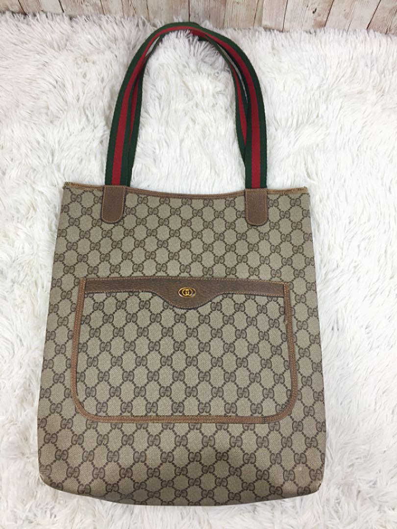 GUCCI グッチ オールドグッチ 80sヴィンテージ GG シェリーライン