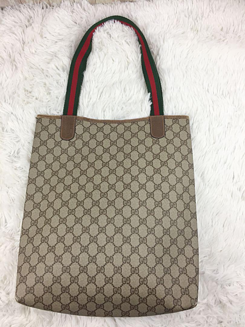 GUCCI グッチ オールドグッチ 80sヴィンテージ GG シェリーライン