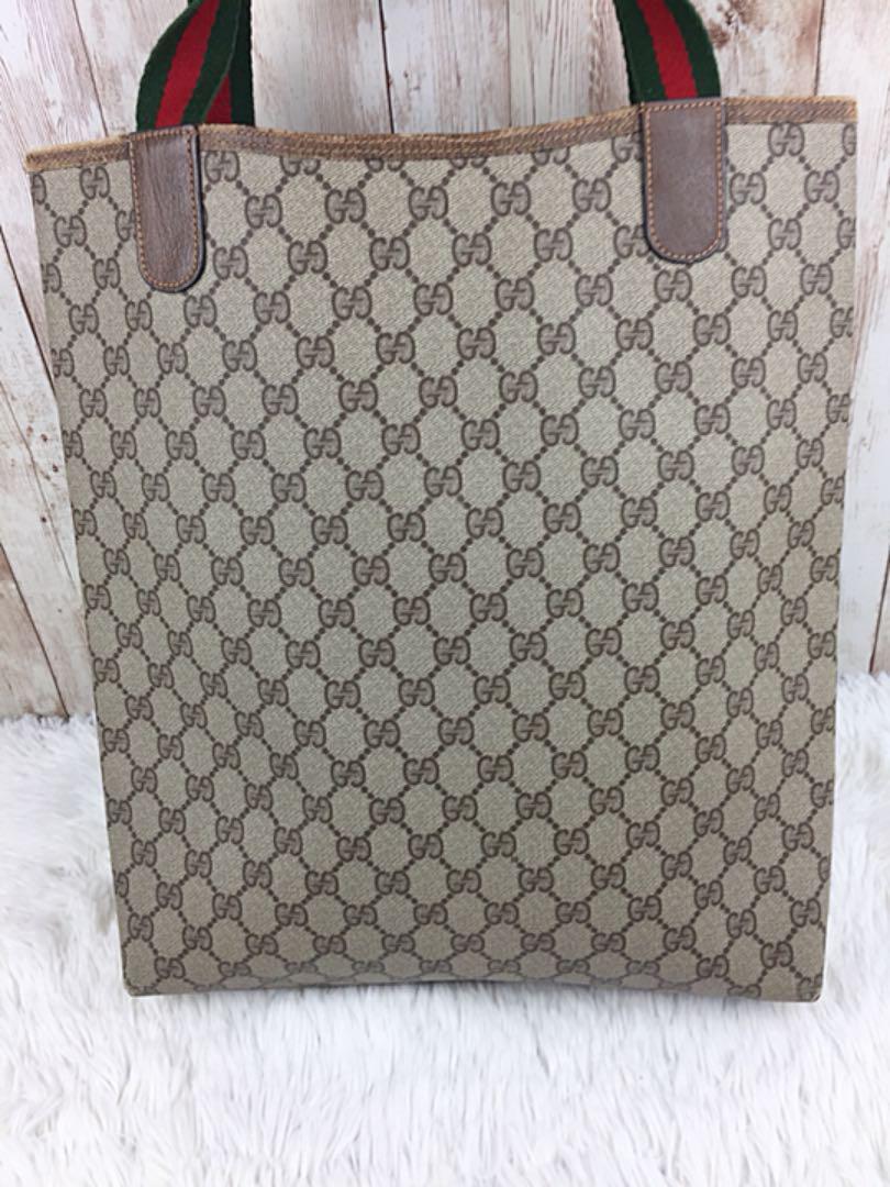 GUCCI グッチ オールドグッチ 80sヴィンテージ GG シェリーライン 