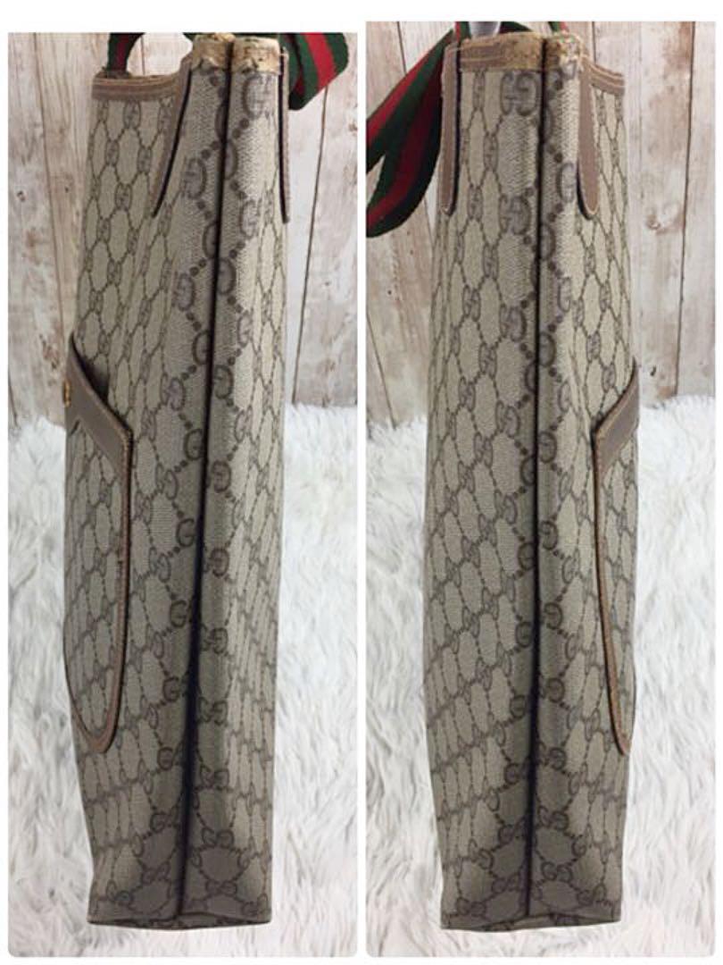 GUCCI グッチ オールドグッチ 80sヴィンテージ GG シェリーライン