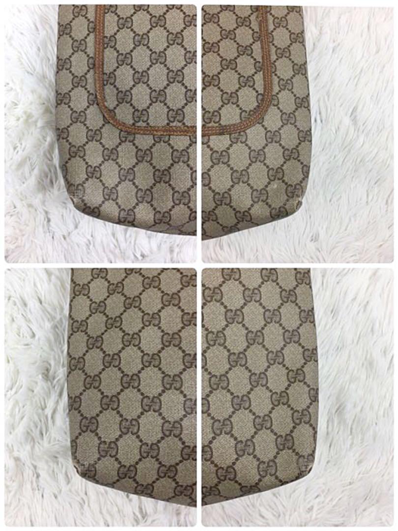 GUCCI グッチ オールドグッチ 80sヴィンテージ GG シェリーライン 