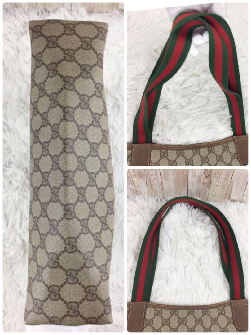 GUCCI グッチ オールドグッチ 80sヴィンテージ GG シェリーライン 