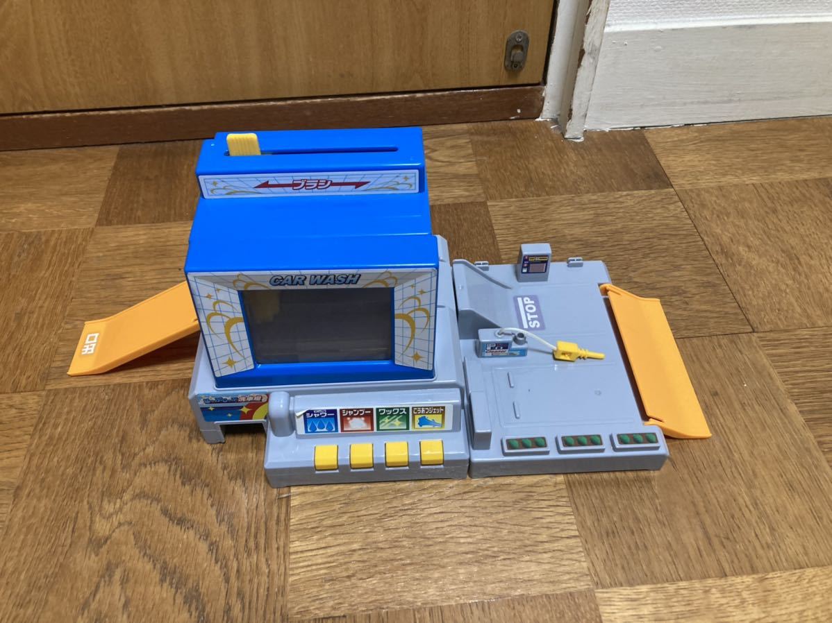 トミカ　じゃぶじゃぶ洗車場　中古　実働_2