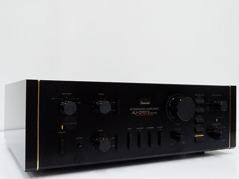 □□SANSUI AU-D707X DECADE プリメインアンプ サンスイ□□014033001