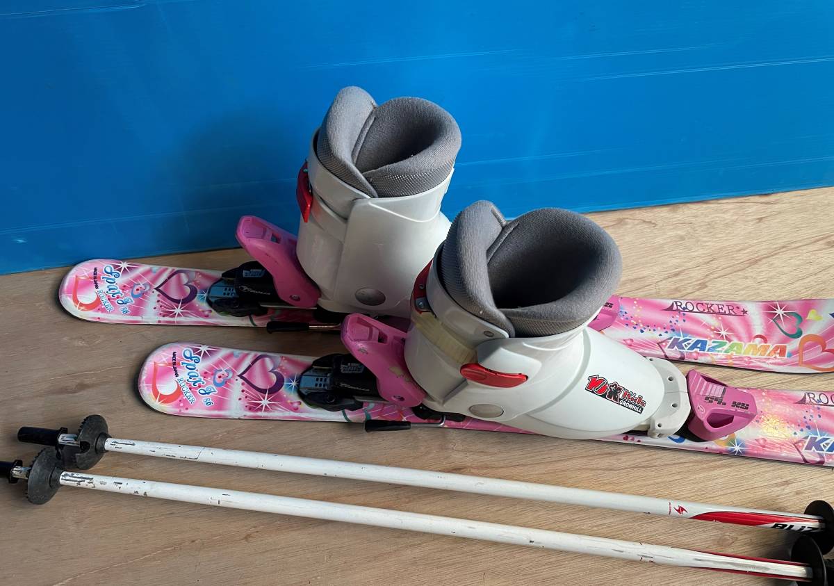 子どもスキーセット　Rossignol Fun Girl スキー板 訳あり 子どもスキーセット Rossignol Fun Girl スキー板 訳あり スキー