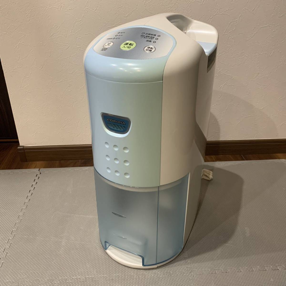 CORONA コロナ 衣類乾燥除湿機 CD-P6315 動作良好 ブルー 2016年製 部屋干し 室内干し