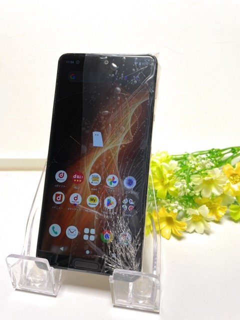 ジャンク 割れ 不具合あり 部品 SHARP AQUOS sense5G docomo SH-53A